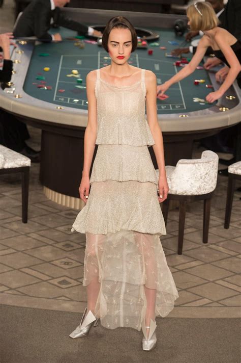 Karl Lagerfeld Brought Chanel Couture to the Casino for Fall 2015